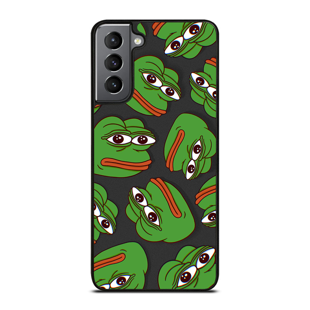 PEPE THE SMUG FROG PATTERN 2 Samsung Galaxy S21 Plus Case Cover