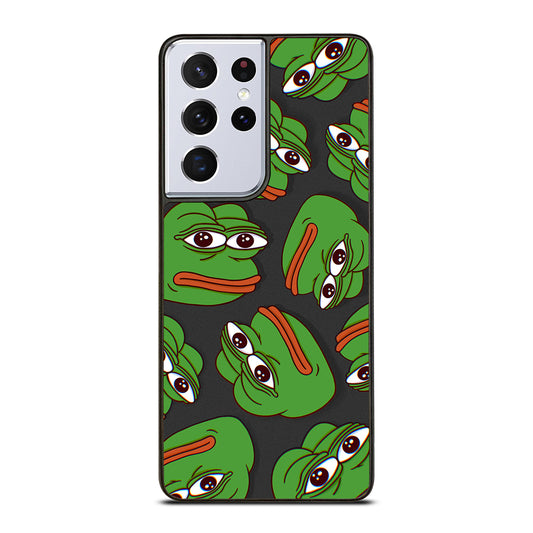 PEPE THE SMUG FROG PATTERN 2 Samsung Galaxy S21 Ultra Case Cover