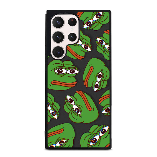 PEPE THE SMUG FROG PATTERN 2 Samsung Galaxy S23 Ultra Case Cover