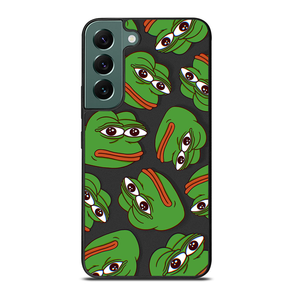 PEPE THE SMUG FROG PATTERN 2 Samsung Galaxy S22 Case Cover