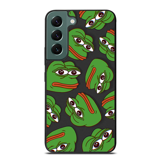 PEPE THE SMUG FROG PATTERN 2 Samsung Galaxy S22 Case Cover