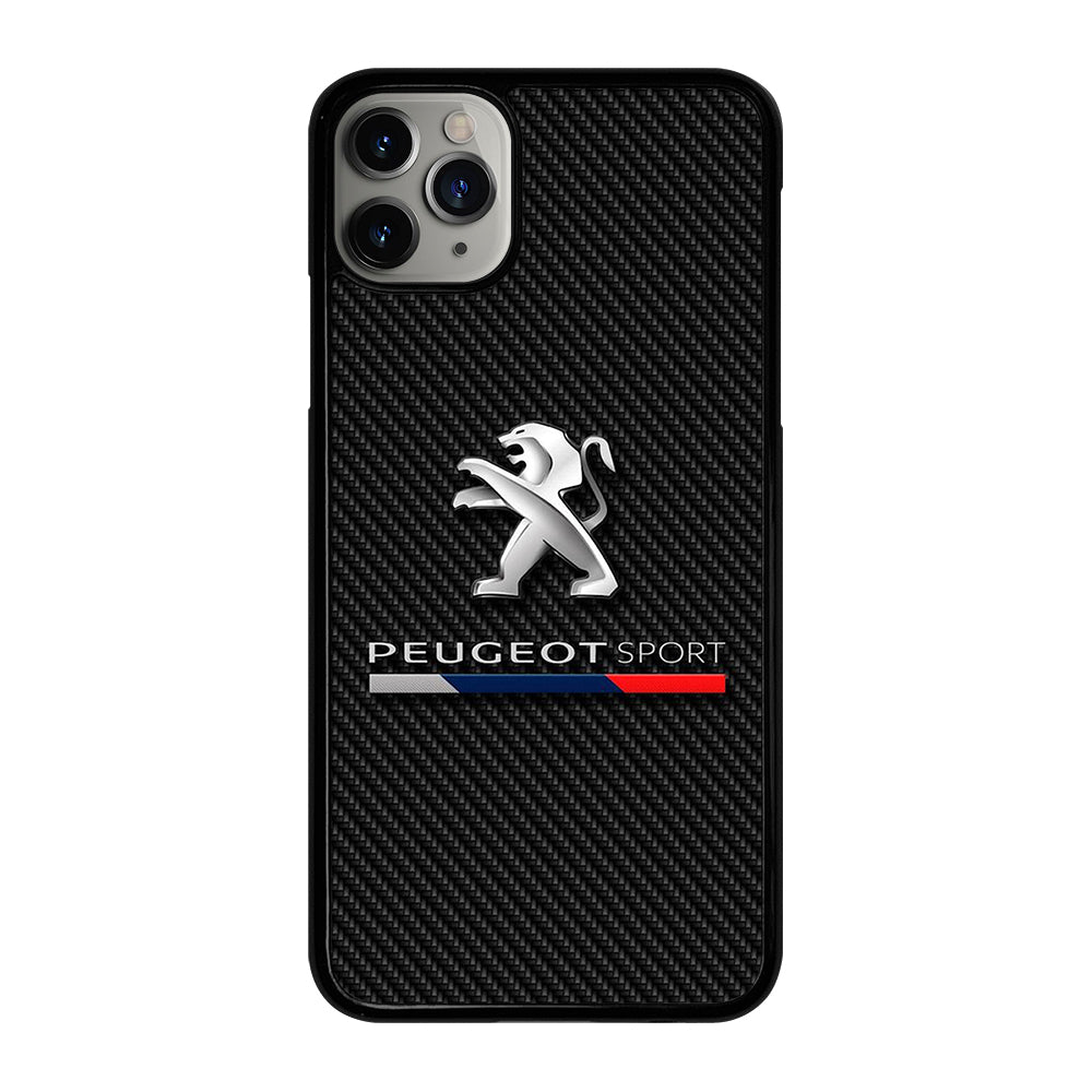 PEUGEOT CARBON CAR LOGO iPhone 11 Pro Max Case Cover
