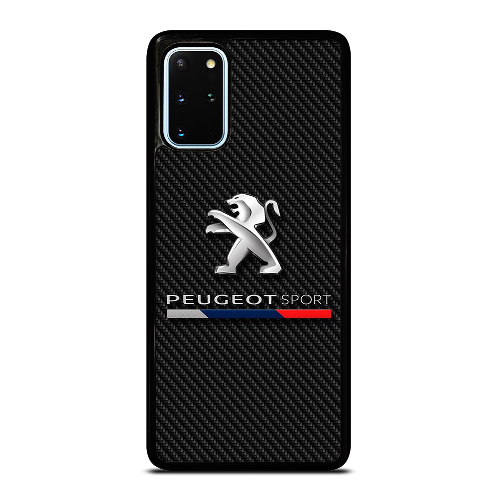 PEUGEOT CARBON CAR LOGO Samsung Galaxy S20 Plus Case Cover