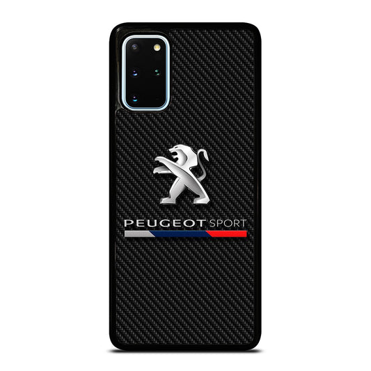 PEUGEOT CARBON CAR LOGO Samsung Galaxy S20 Plus Case Cover