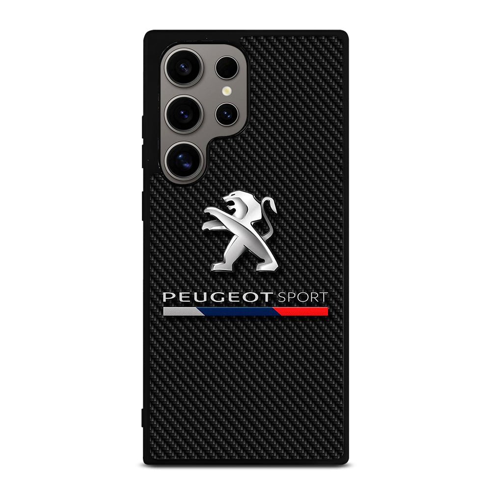 PEUGEOT CARBON CAR LOGO Samsung Galaxy S24 Ultra Case Cover