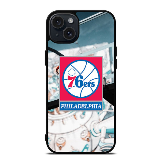 PHILADELPHIA 76ERS BASKETBALL ICON iPhone 15 Plus Case Cover