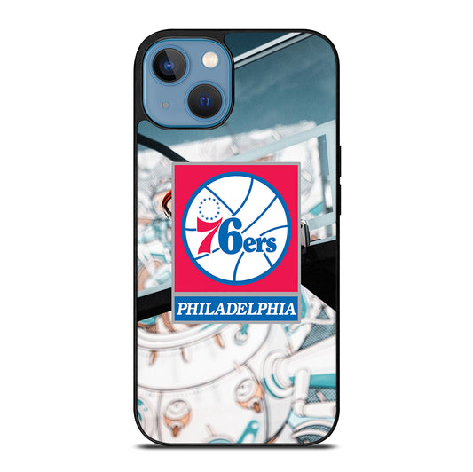 PHILADELPHIA 76ERS BASKETBALL ICON iPhone 13 Case Cover
