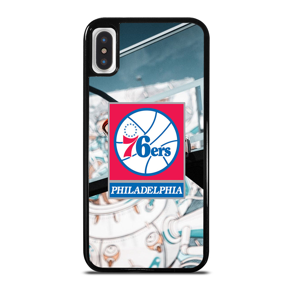 PHILADELPHIA 76ERS BASKETBALL ICON iPhone X / XS Case Cover