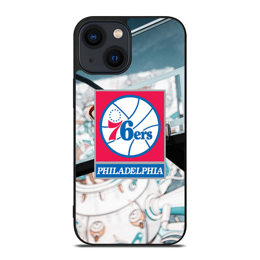 PHILADELPHIA 76ERS BASKETBALL ICON iPhone 14 Plus Case Cover