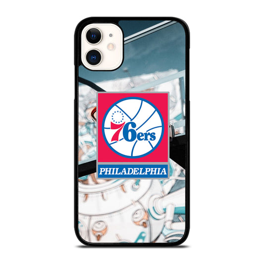 PHILADELPHIA 76ERS BASKETBALL ICON iPhone 11 Case Cover