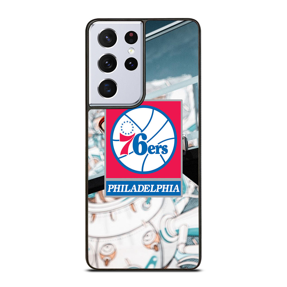 PHILADELPHIA 76ERS BASKETBALL ICON Samsung Galaxy S21 Ultra Case Cover