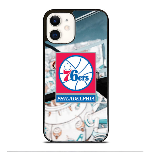 PHILADELPHIA 76ERS BASKETBALL ICON iPhone 12 Case Cover