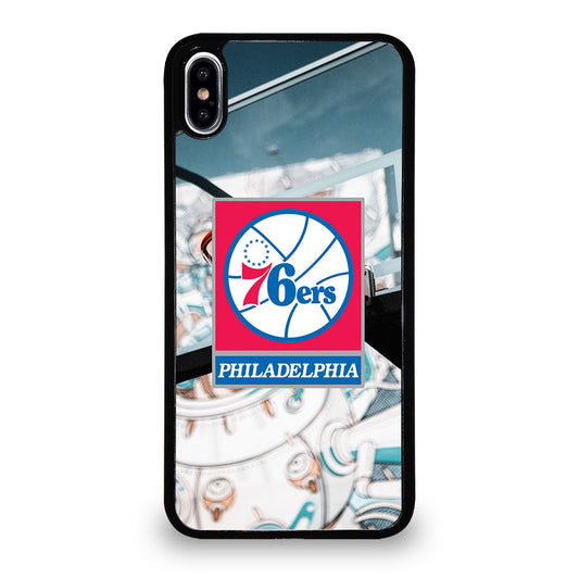 PHILADELPHIA 76ERS BASKETBALL ICON iPhone XS Max Case Cover