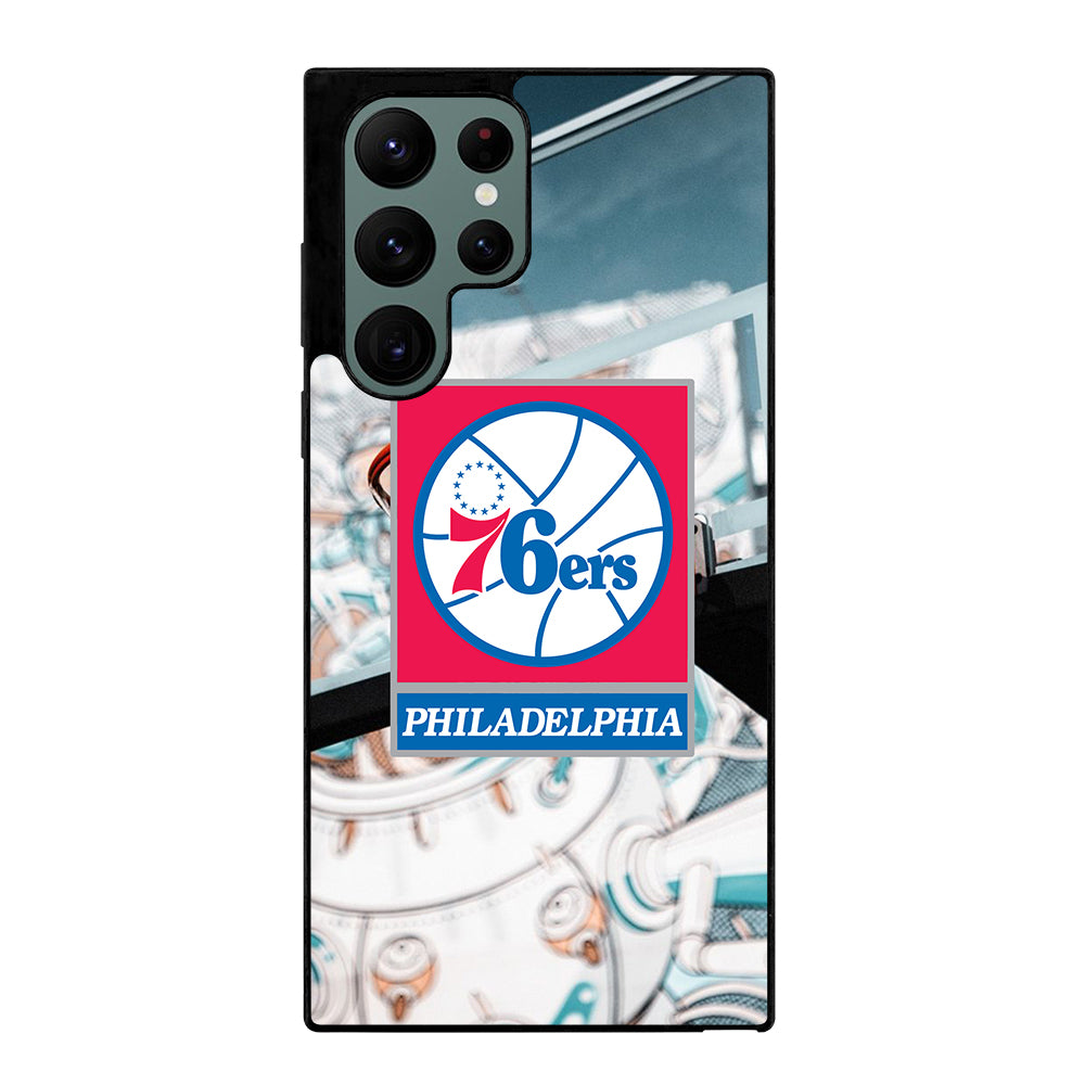 PHILADELPHIA 76ERS BASKETBALL ICON Samsung Galaxy S22 Ultra Case Cover
