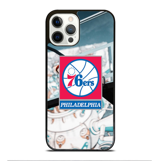 PHILADELPHIA 76ERS BASKETBALL ICON iPhone 12 Pro Case Cover