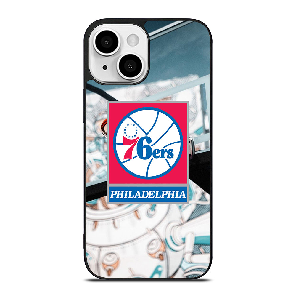 PHILADELPHIA 76ERS BASKETBALL ICON iPhone 13 Mini Case Cover