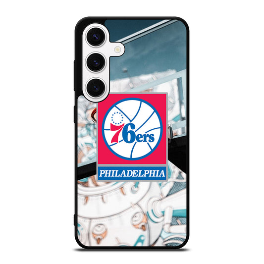 PHILADELPHIA 76ERS BASKETBALL ICON Samsung Galaxy S24 Case Cover