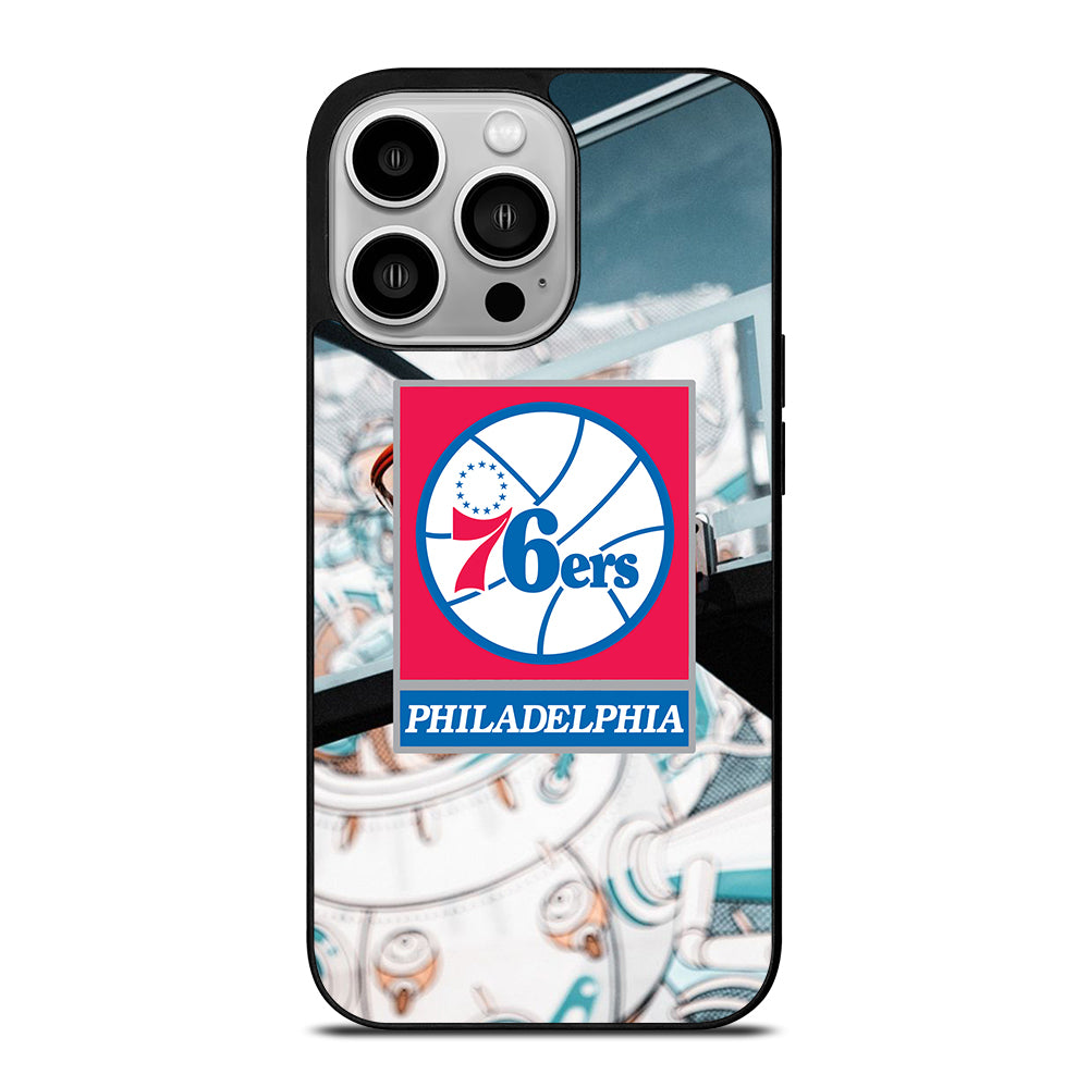 PHILADELPHIA 76ERS BASKETBALL ICON iPhone 14 Pro Case Cover