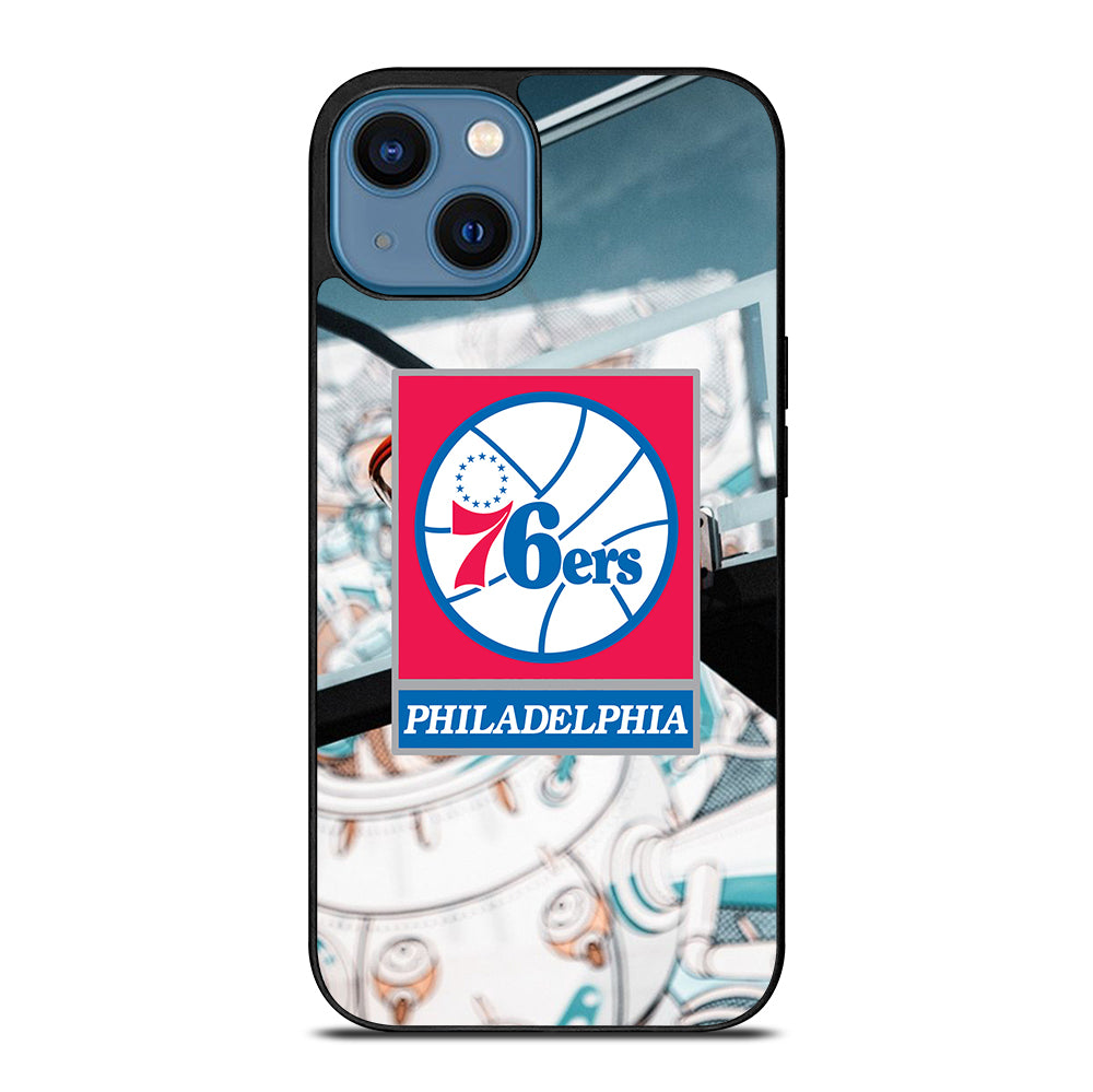 PHILADELPHIA 76ERS BASKETBALL ICON iPhone 14 Case Cover