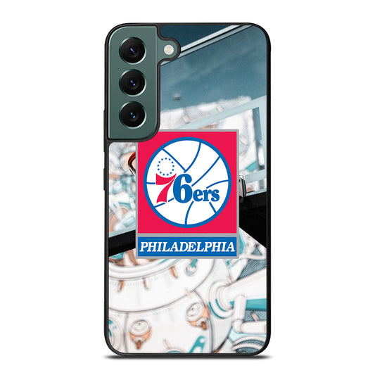 PHILADELPHIA 76ERS BASKETBALL ICON Samsung Galaxy S22 Case Cover