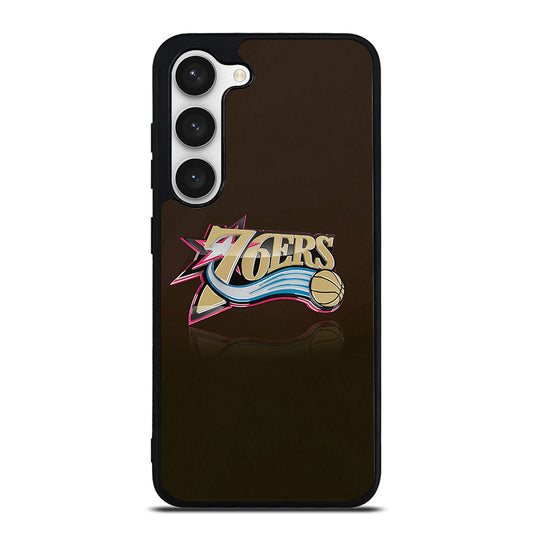 PHILADELPHIA 76ERS LOGO BASKETBALL Samsung Galaxy S23 Case Cover