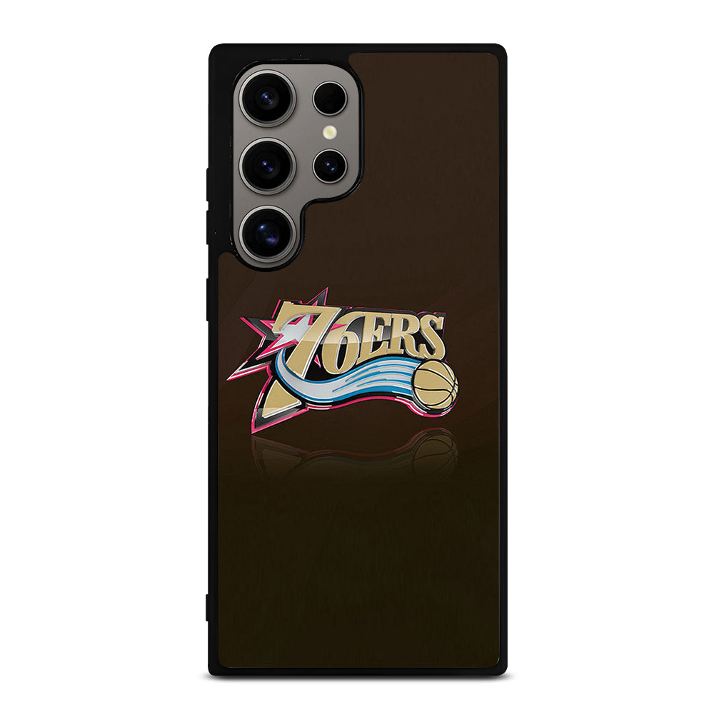 PHILADELPHIA 76ERS LOGO BASKETBALL Samsung Galaxy S24 Ultra Case Cover