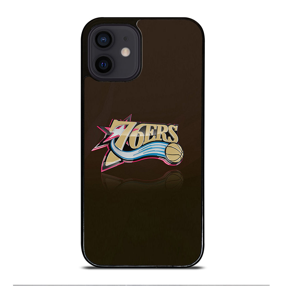 PHILADELPHIA 76ERS LOGO BASKETBALL iPhone 12 Mini Case Cover