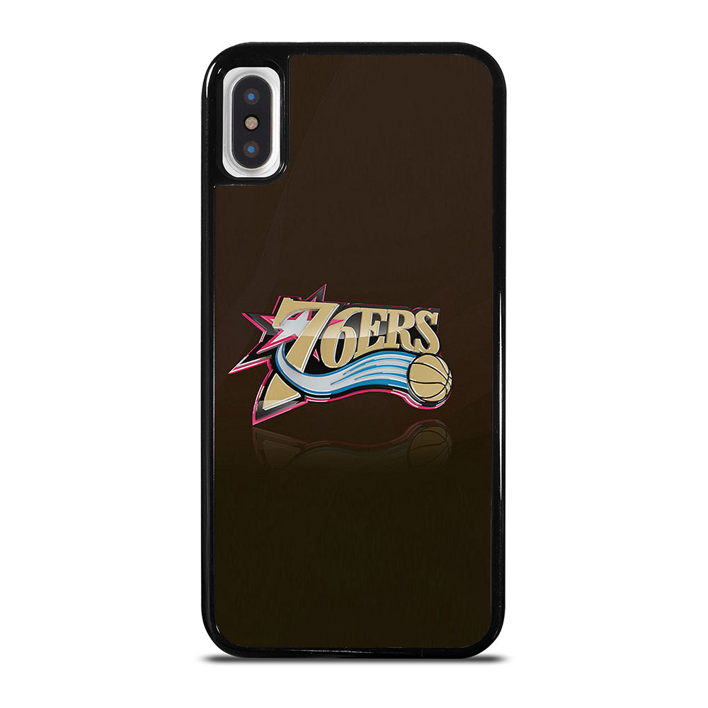 PHILADELPHIA 76ERS LOGO BASKETBALL iPhone X / XS Case Cover