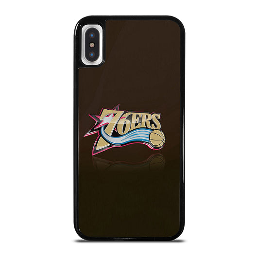 PHILADELPHIA 76ERS LOGO BASKETBALL iPhone X / XS Case Cover