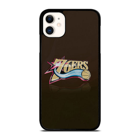 PHILADELPHIA 76ERS LOGO BASKETBALL iPhone 11 Case Cover