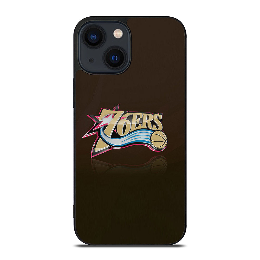 PHILADELPHIA 76ERS LOGO BASKETBALL iPhone 14 Plus Case Cover
