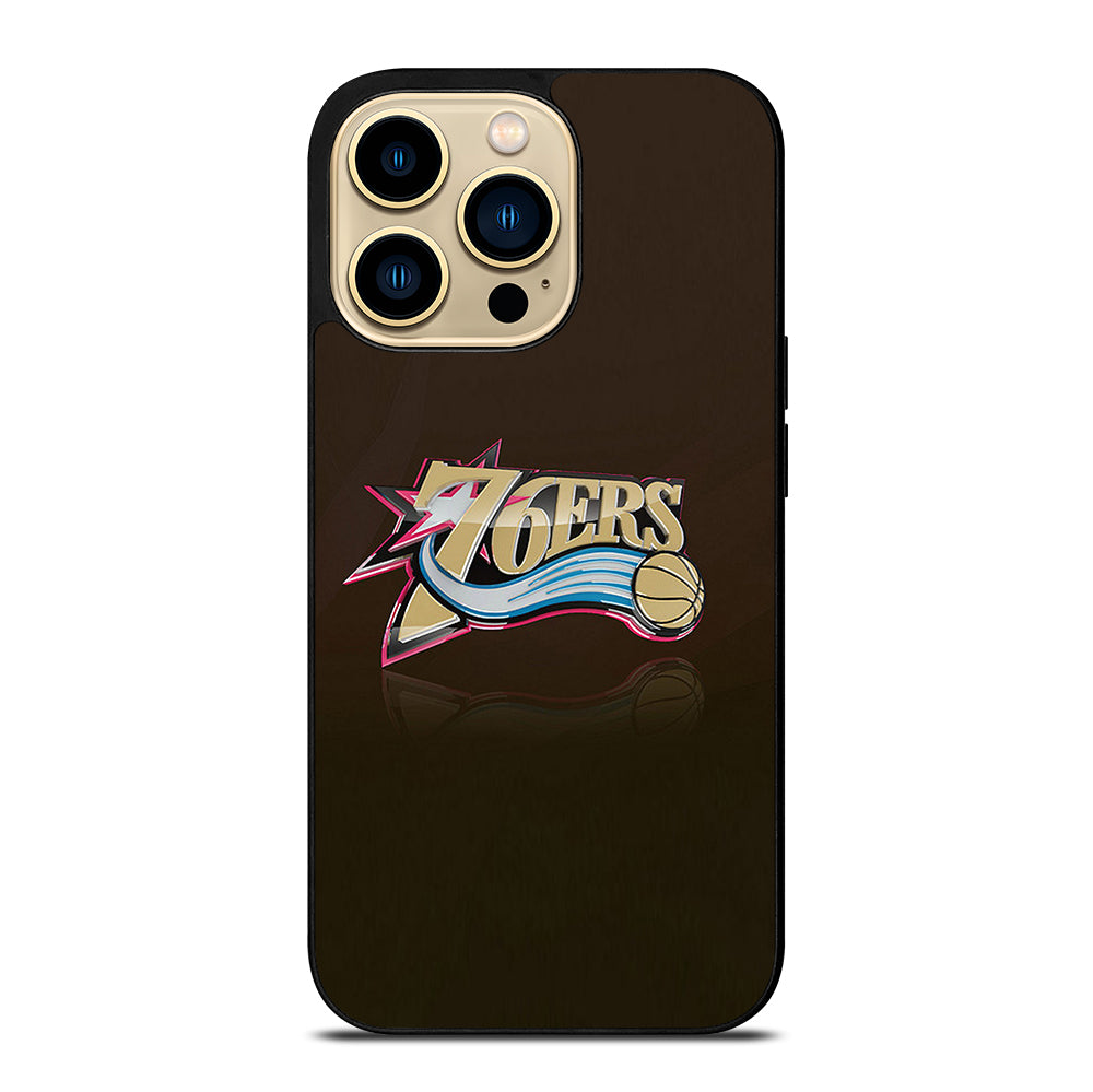 PHILADELPHIA 76ERS LOGO BASKETBALL iPhone 14 Pro Max Case Cover