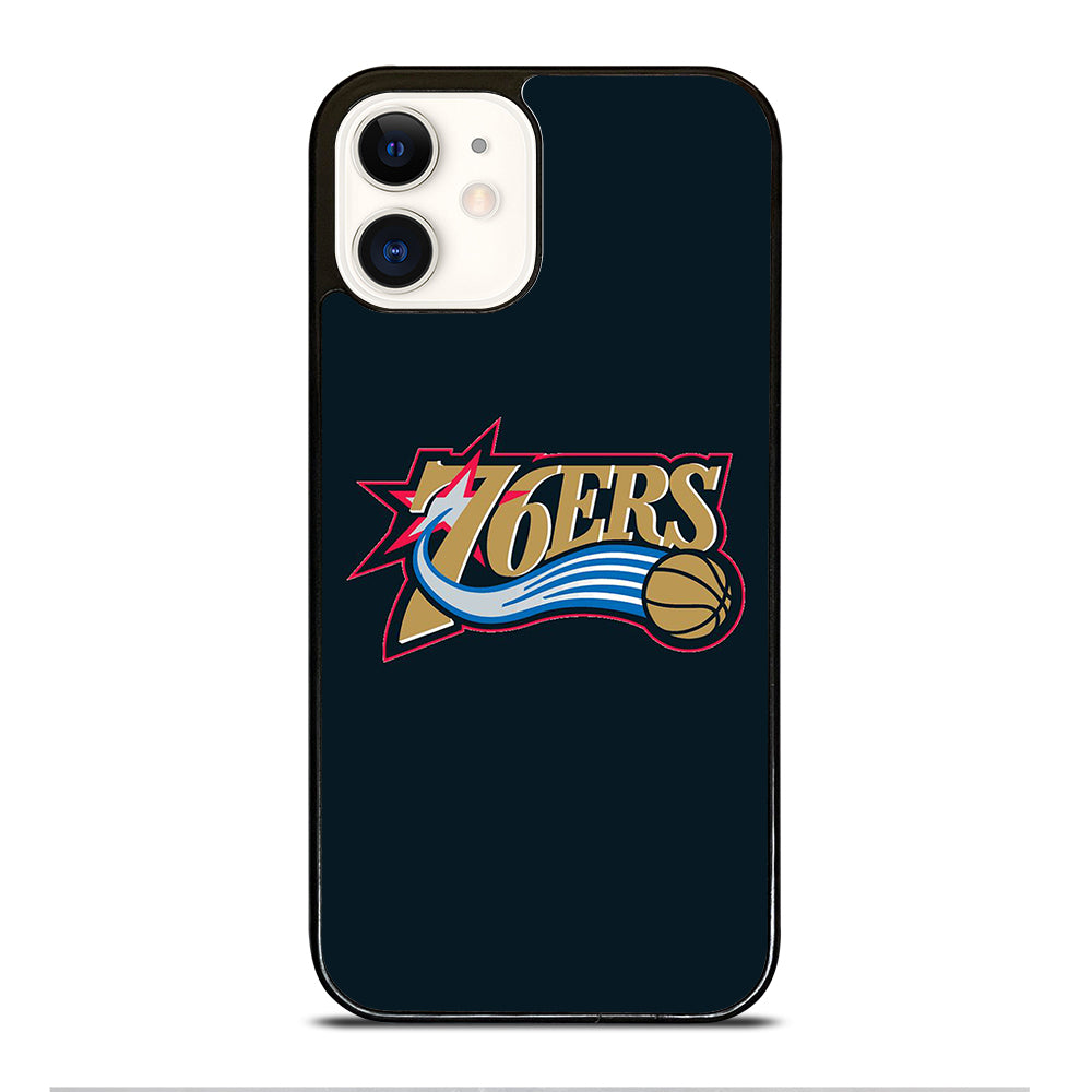 PHILADELPHIA 76ERS NBA ICON 2 iPhone 12 Case Cover