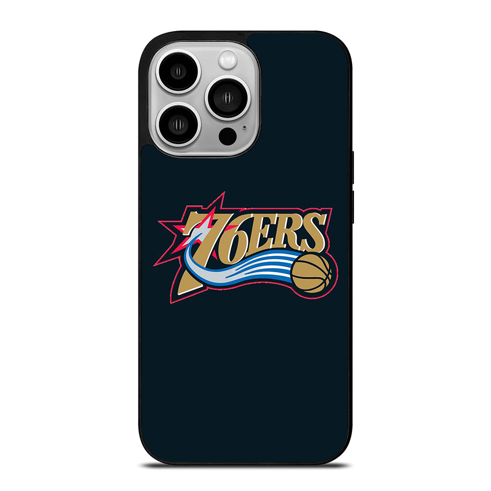 PHILADELPHIA 76ERS NBA ICON 2 iPhone 14 Pro Case Cover
