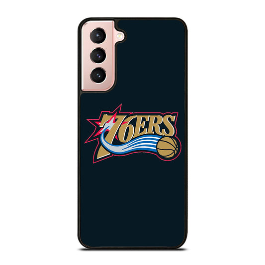 PHILADELPHIA 76ERS NBA ICON 2 Samsung Galaxy S21 Case Cover