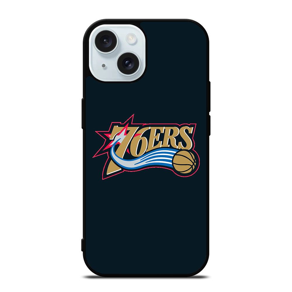 PHILADELPHIA 76ERS NBA ICON 2 iPhone 15 Case Cover