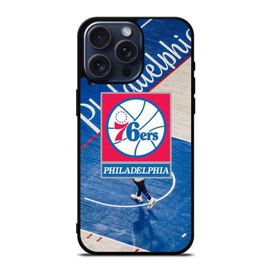 PHILADELPHIA 76ERS NBA LOGO 2 iPhone 15 Pro Max Case Cover