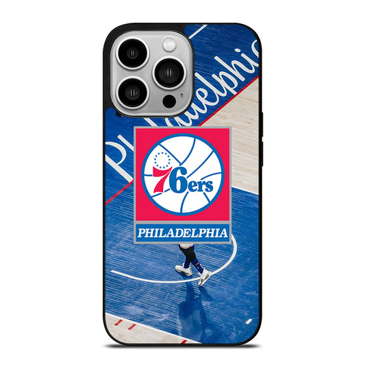 PHILADELPHIA 76ERS NBA LOGO 2 iPhone 14 Pro Case Cover