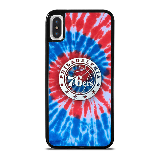 PHILADELPHIA 76ERS TIE DYE iPhone X / XS Case Cover