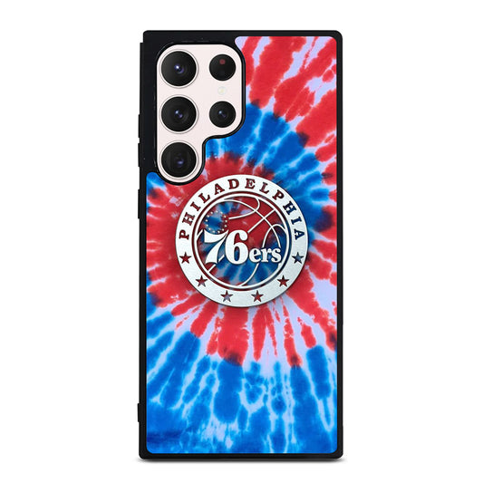PHILADELPHIA 76ERS TIE DYE Samsung Galaxy S23 Ultra Case Cover