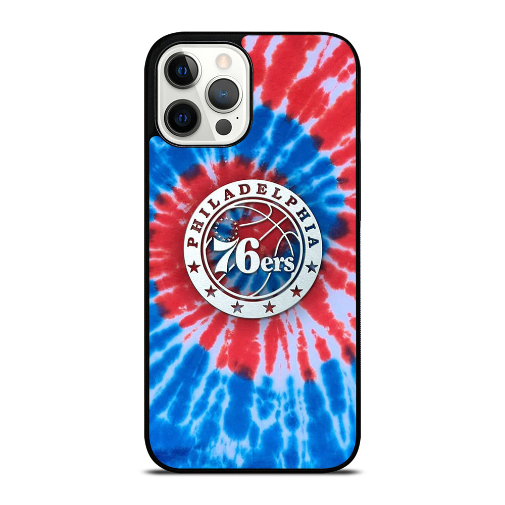 PHILADELPHIA 76ERS TIE DYE iPhone 12 Pro Max Case Cover