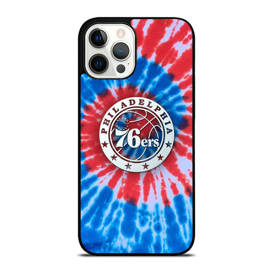 PHILADELPHIA 76ERS TIE DYE iPhone 12 Pro Max Case Cover