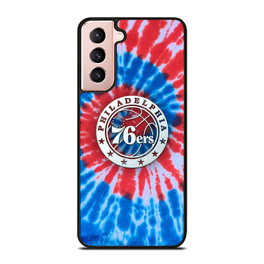 PHILADELPHIA 76ERS TIE DYE Samsung Galaxy S21 Case Cover