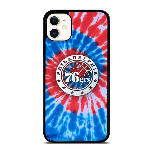 PHILADELPHIA 76ERS TIE DYE iPhone 11 Case Cover