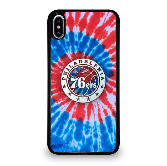 PHILADELPHIA 76ERS TIE DYE iPhone XS Max Case Cover