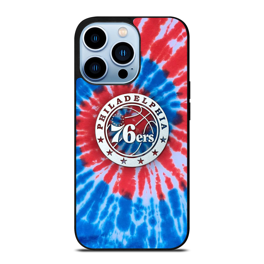 PHILADELPHIA 76ERS TIE DYE iPhone 13 Pro Max Case Cover