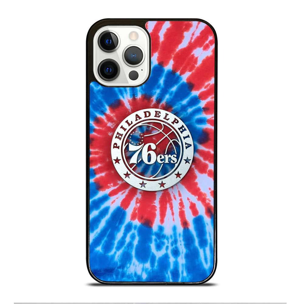 PHILADELPHIA 76ERS TIE DYE iPhone 12 Pro Case Cover