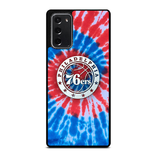 PHILADELPHIA 76ERS TIE DYE Samsung Galaxy Note 20 Case Cover