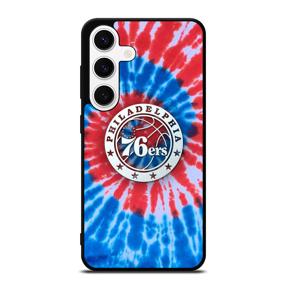 PHILADELPHIA 76ERS TIE DYE Samsung Galaxy S24 Case Cover