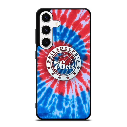 PHILADELPHIA 76ERS TIE DYE Samsung Galaxy S24 Case Cover